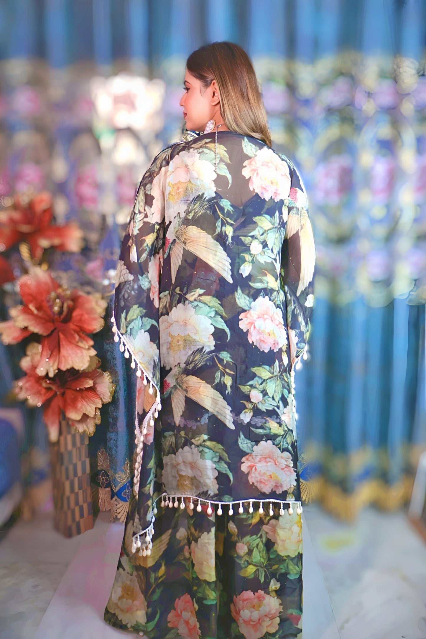 KODI KAFTAN SHARARA CO-ORD SET