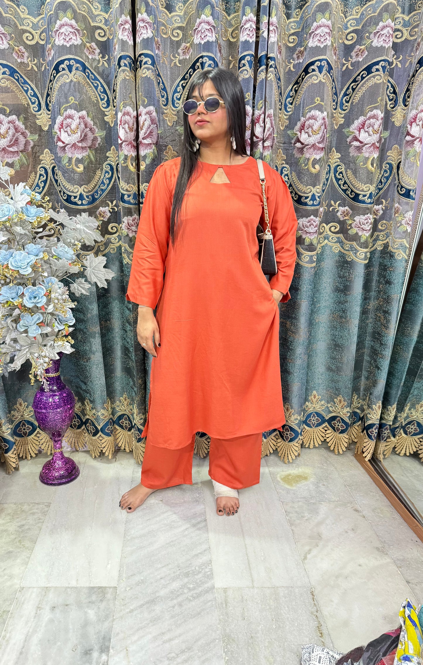 Beautiful Plain Co-ord set