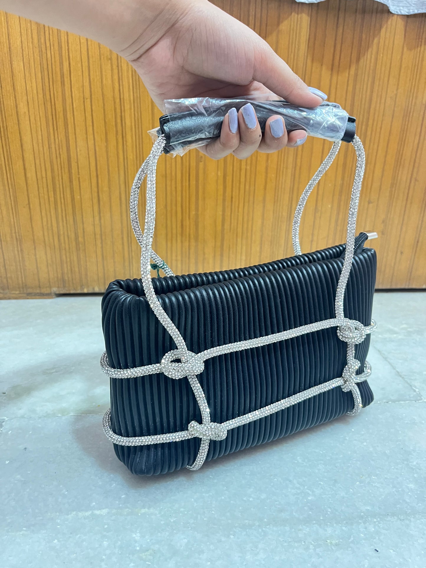 bk perfect black party bag