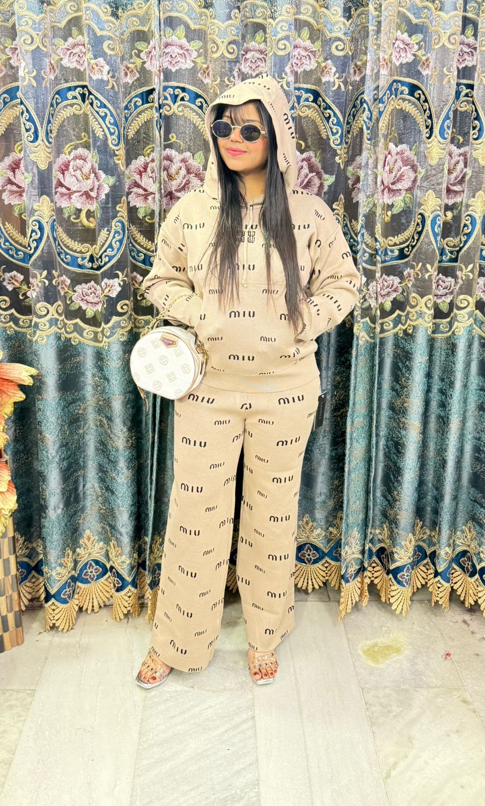 KNITTED MIU CO-ORD SET