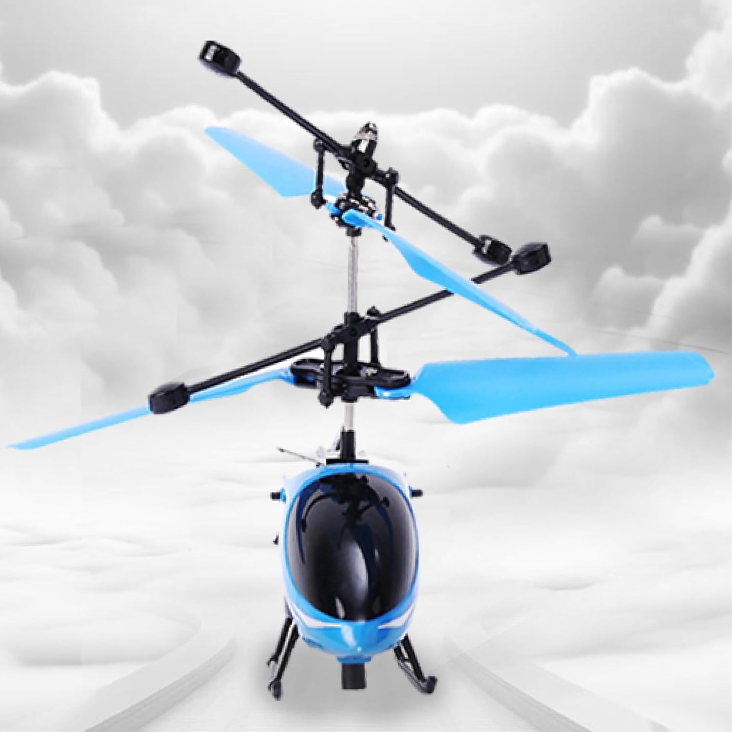 Remote Control Helicopter with Hand Gravity Sensor USB Charging Helicopter Toy (Random color )