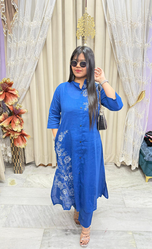 Chic Cotton Co-Ord Set – Ideal for Daily Wear & Occasions