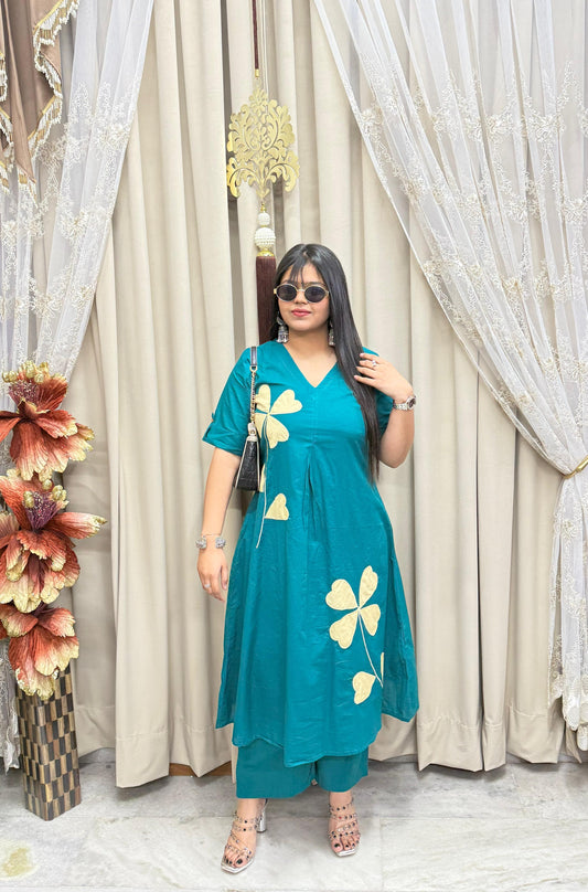 Elegant Cotton Co-Ord Set – Perfect for Daily & Special Occasions