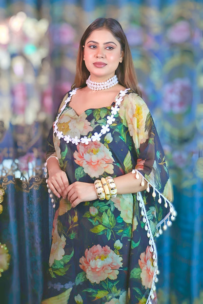 KODI KAFTAN SHARARA CO-ORD SET