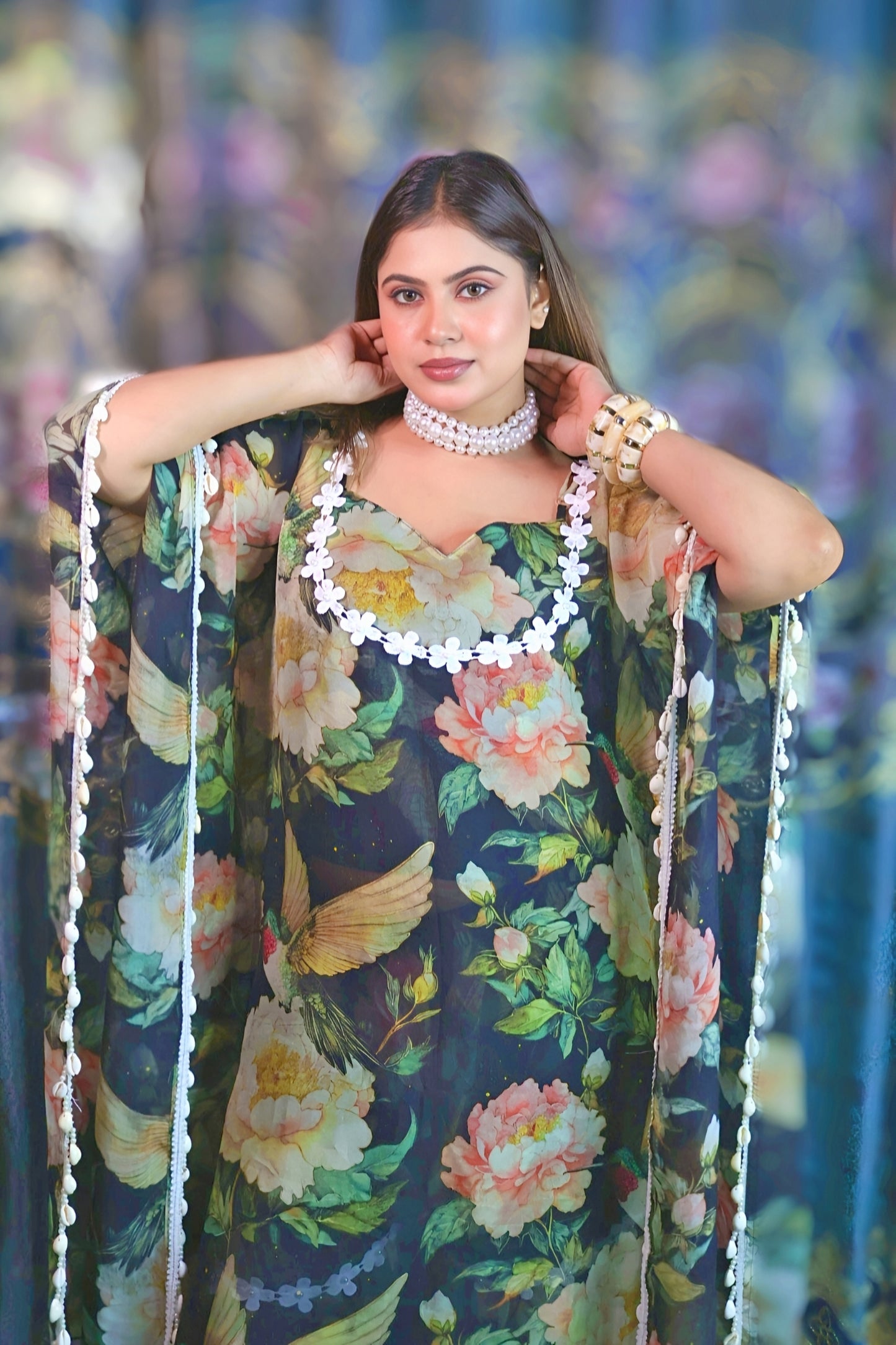 KODI KAFTAN SHARARA CO-ORD SET