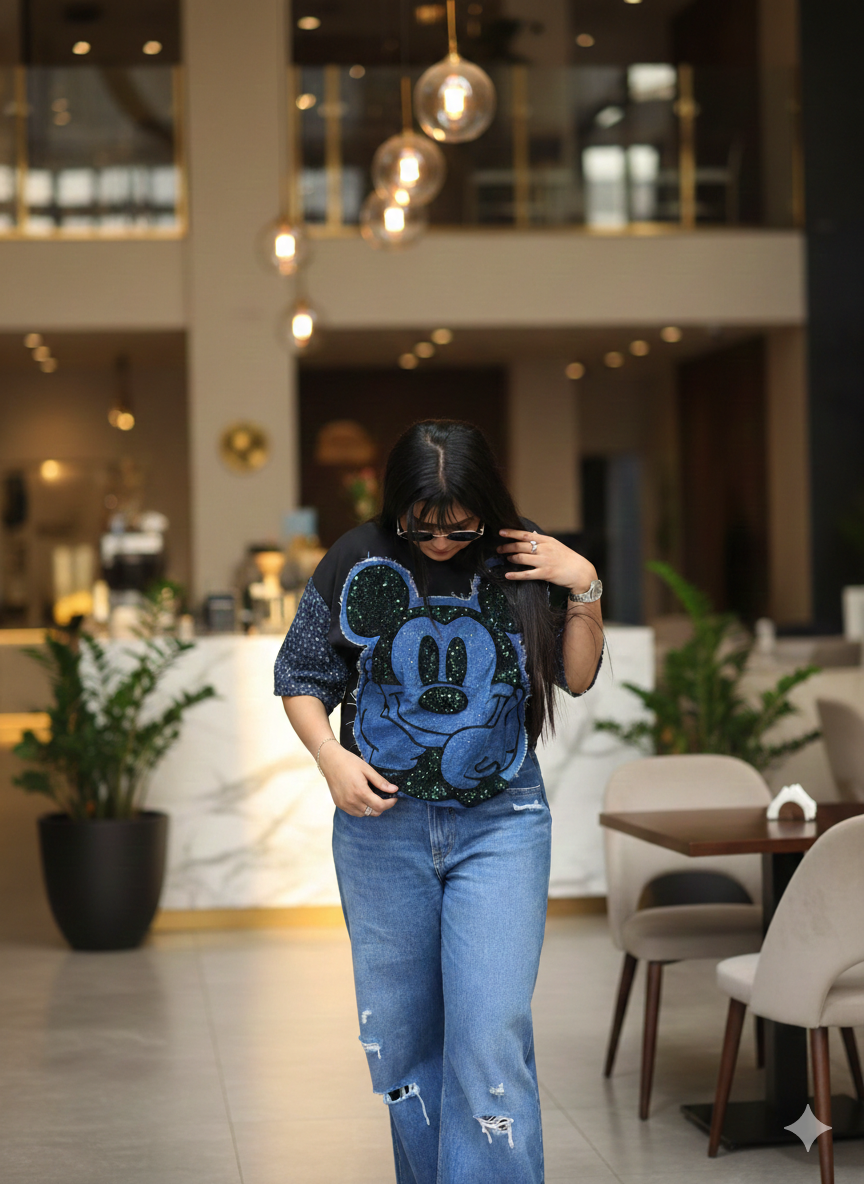 Premium Mickey Graphic T-Shirt