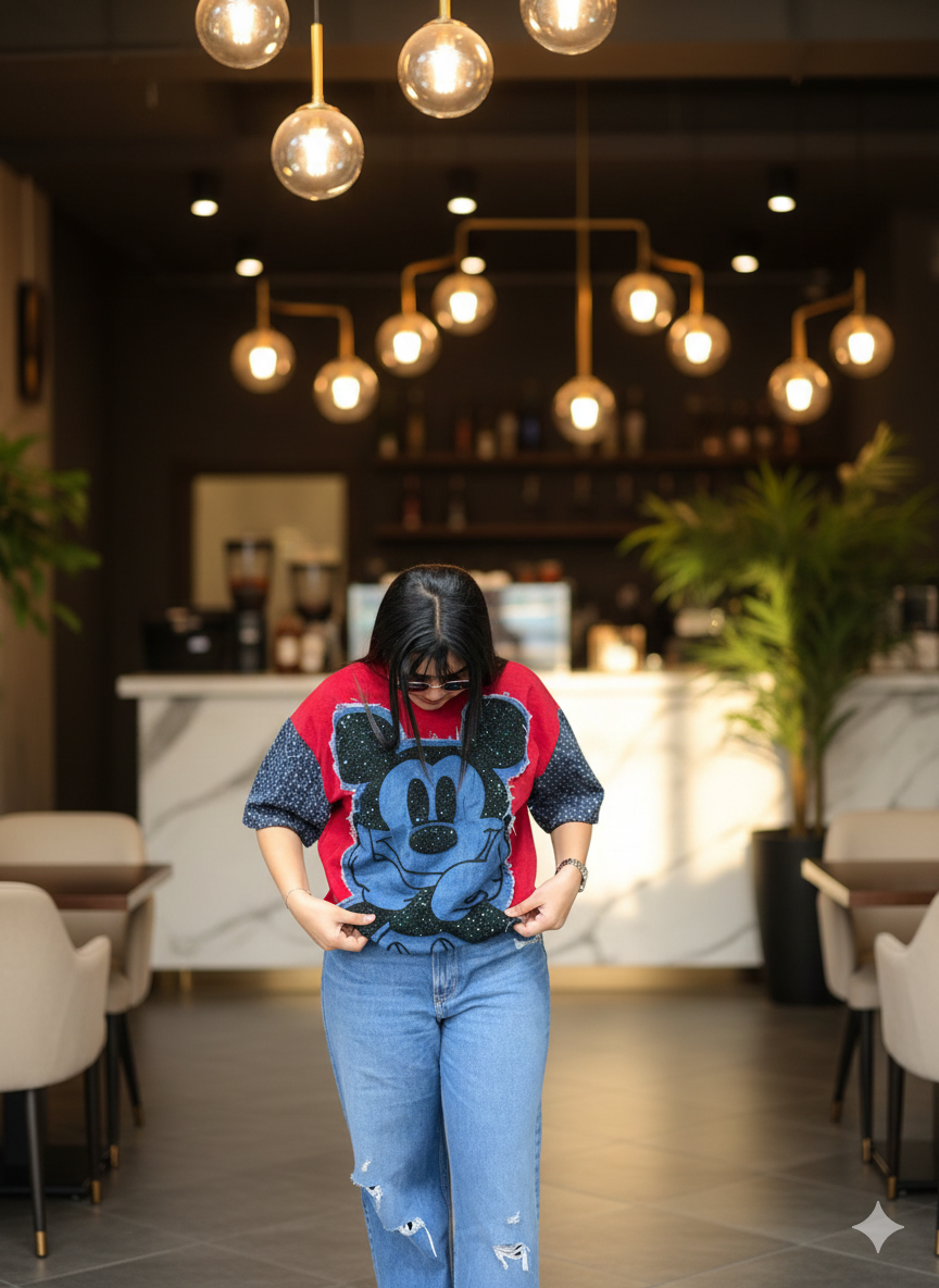 Premium Mickey Graphic T-Shirt