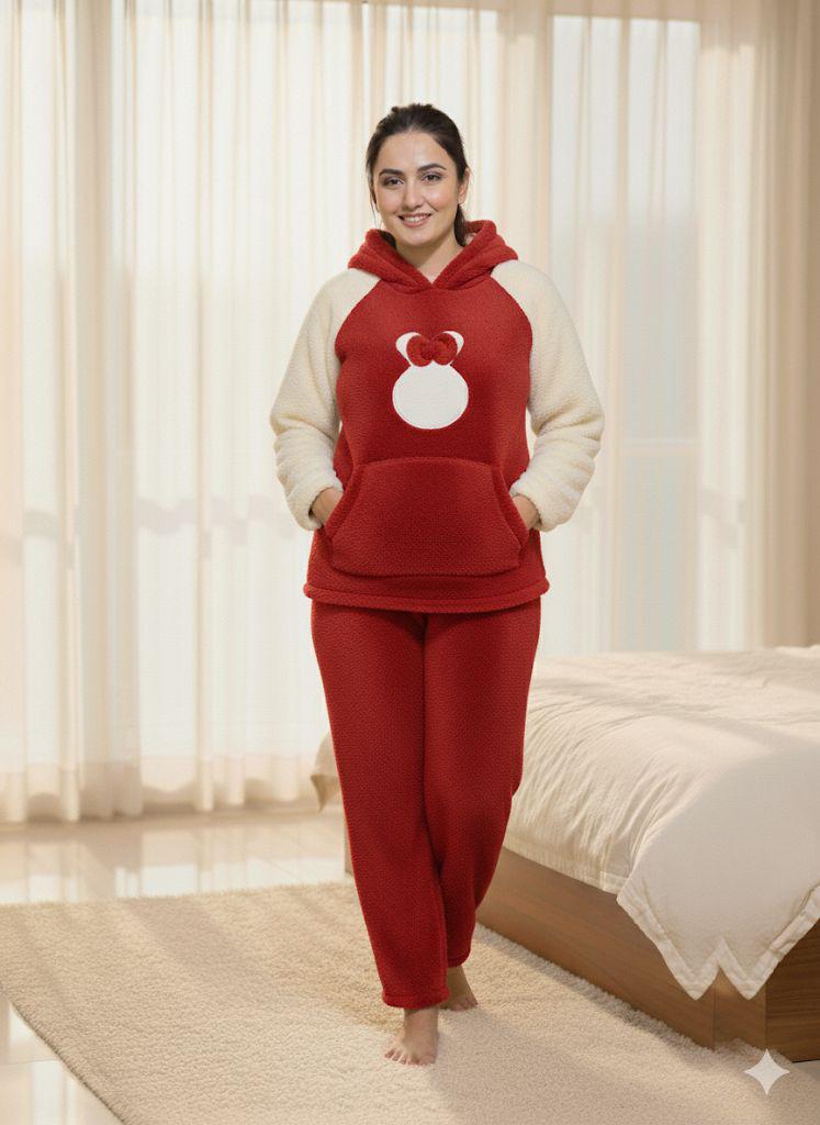 FUR PANDA NIGHT SUIT