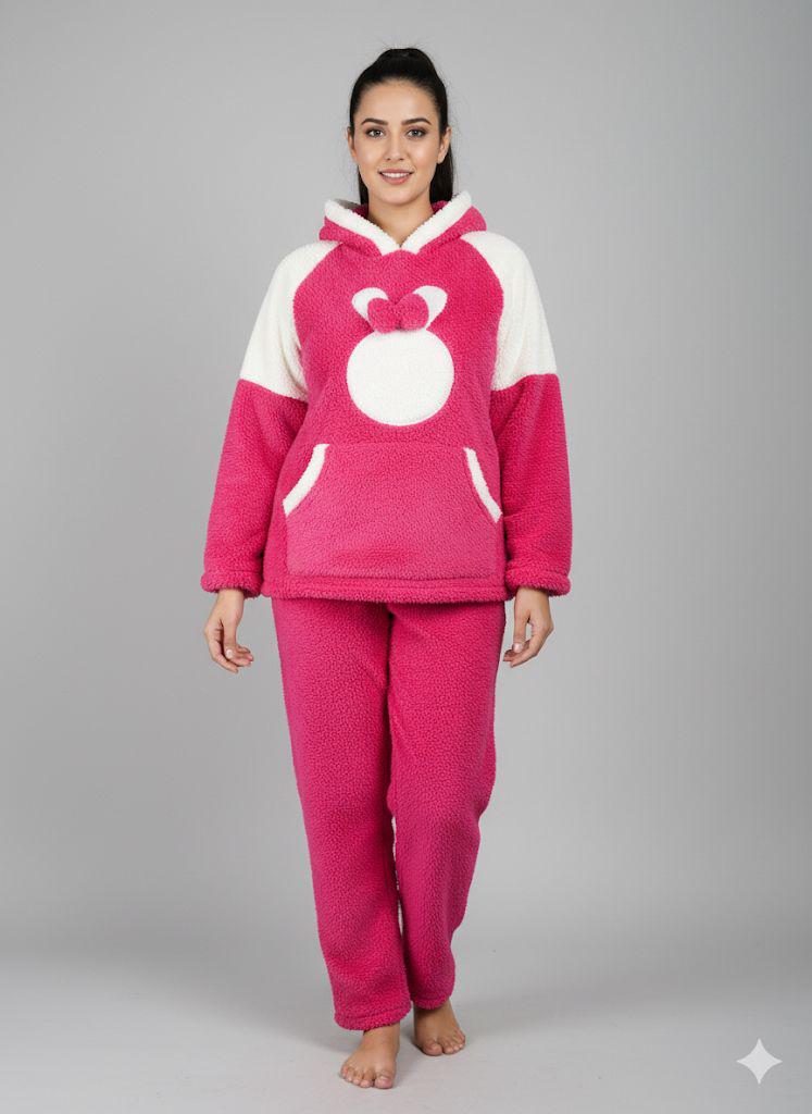 FUR PANDA NIGHT SUIT