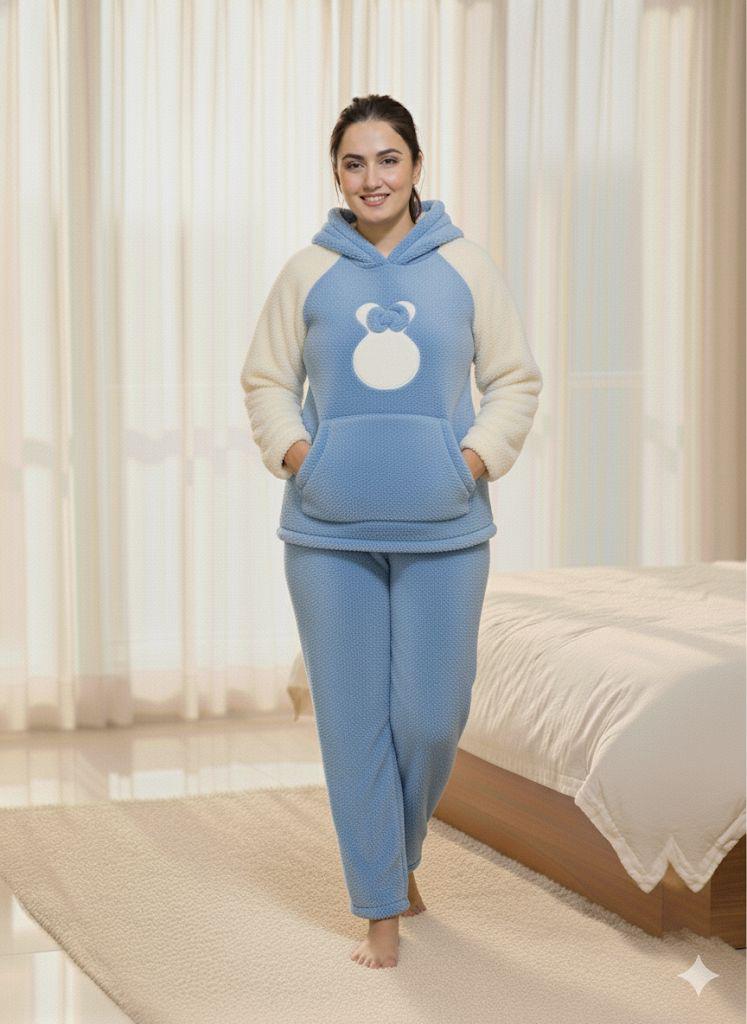 FUR PANDA NIGHT SUIT