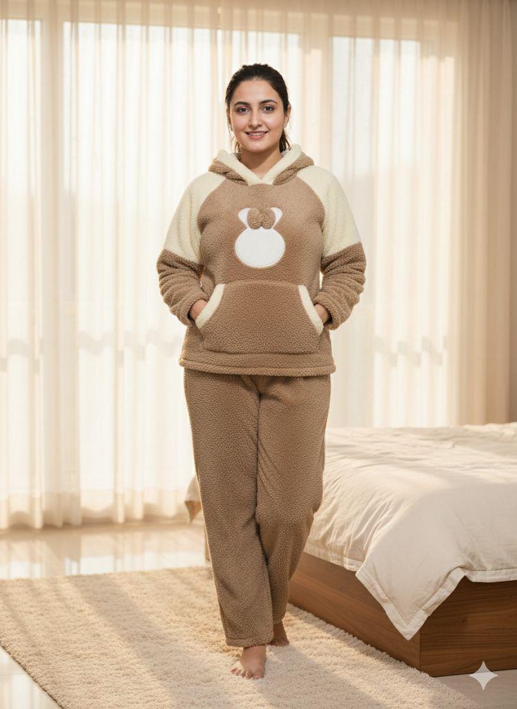 FUR PANDA NIGHT SUIT