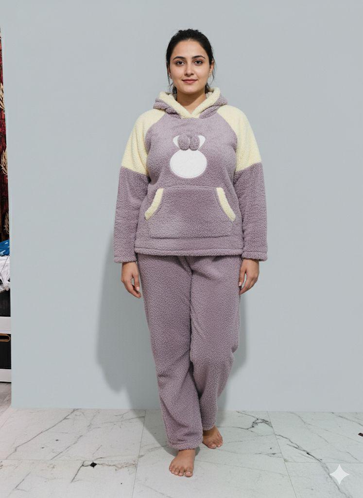 FUR PANDA NIGHT SUIT