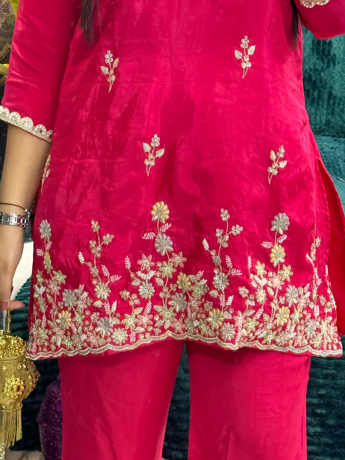 Handwork Taj Co-ord set