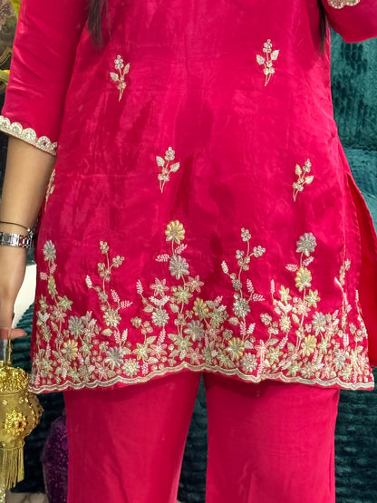 Handwork Taj Co-ord set