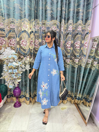 Long Danim Dress