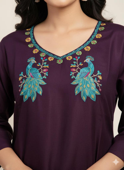 Peacock Farshi cordset 😍