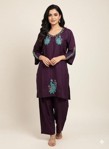 Peacock Farshi cordset 😍