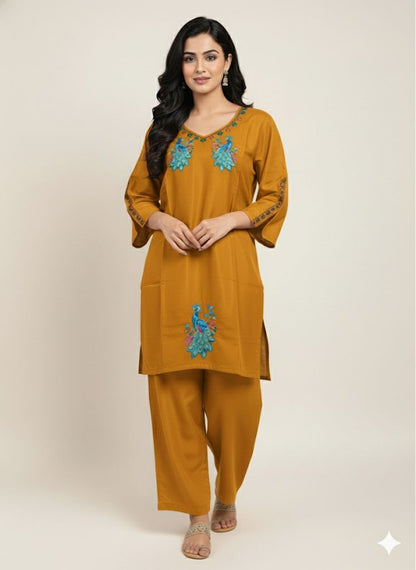 Peacock Farshi cordset 😍