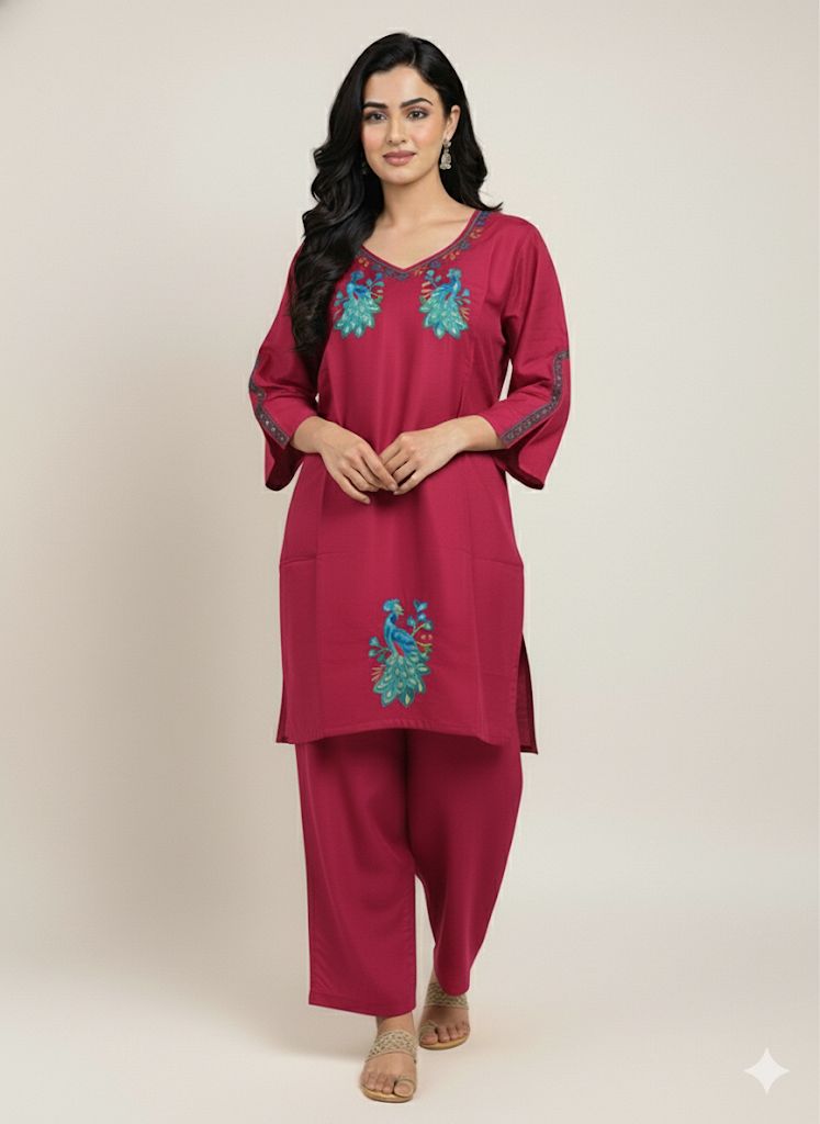 Peacock Farshi cordset 😍