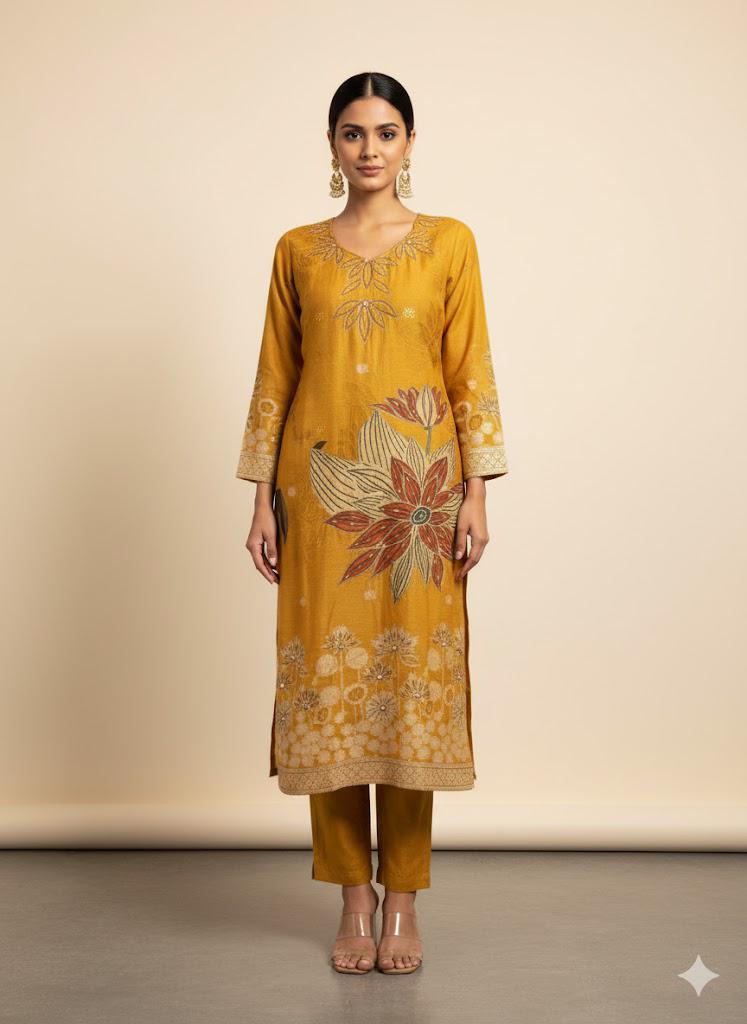 Gorgeous the shahi organza suit 😍