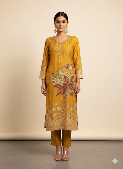 Gorgeous the shahi organza suit 😍