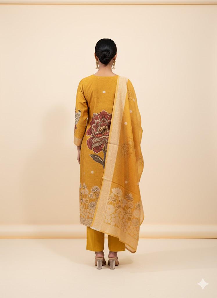 Gorgeous the shahi organza suit 😍