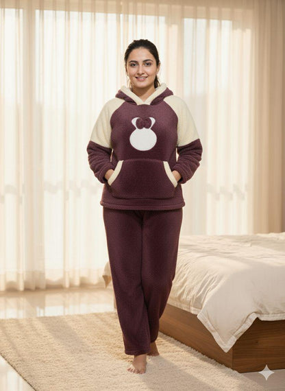FUR PANDA NIGHT SUIT