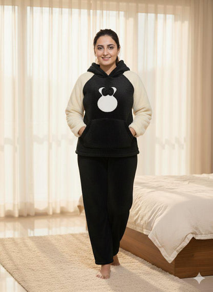 FUR PANDA NIGHT SUIT