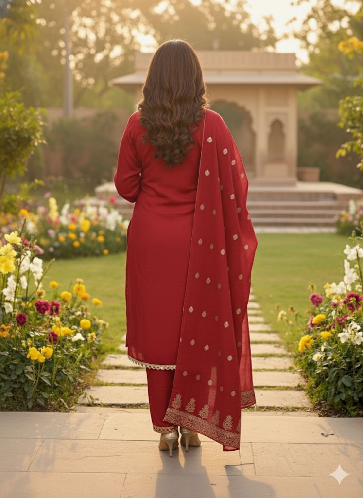 Desingner mirror straight suit