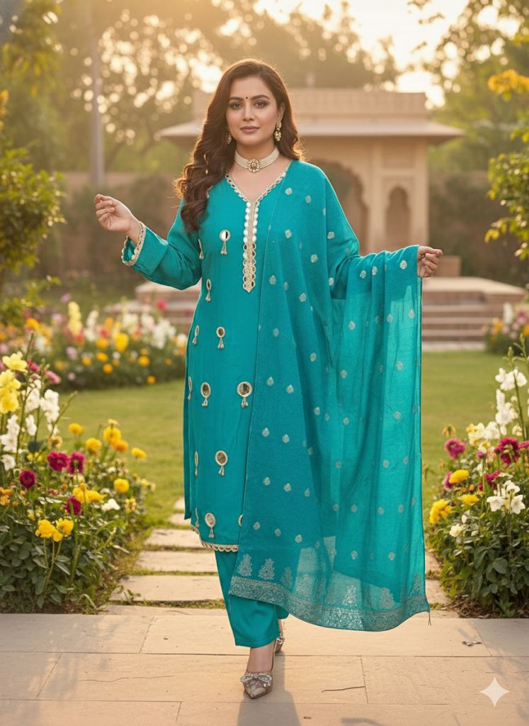 Desingner mirror straight suit