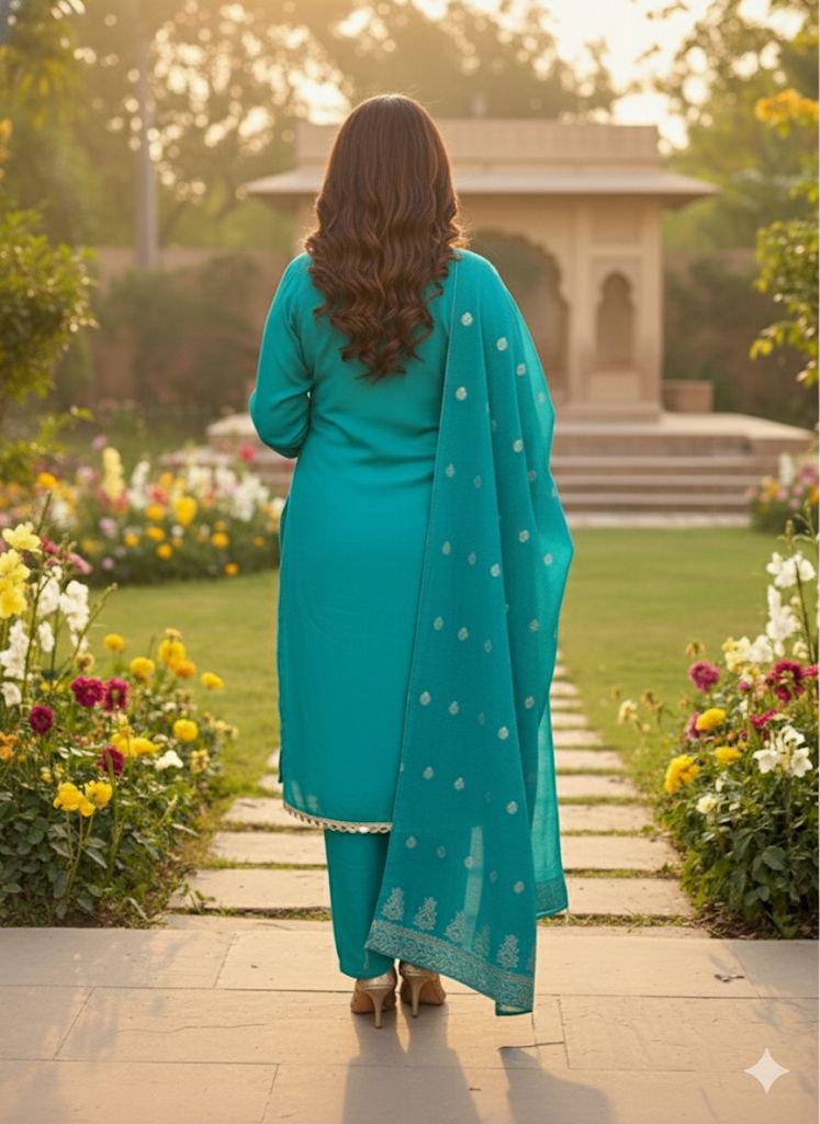 Desingner mirror straight suit