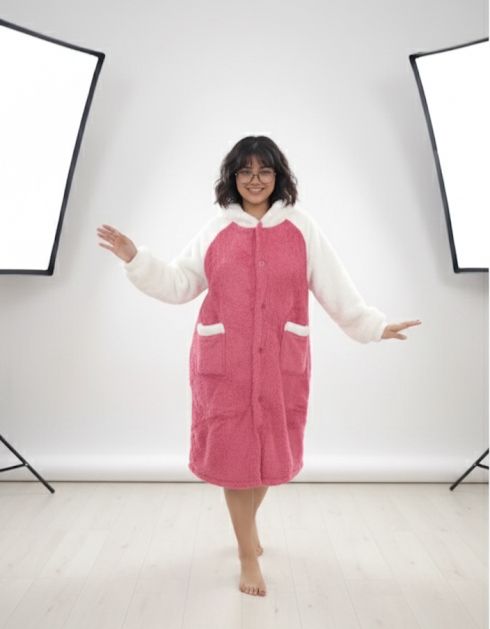 Winter furry pinterest night dress