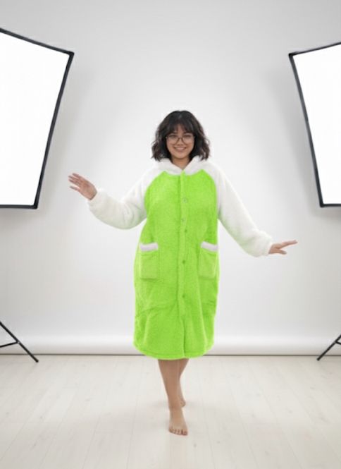 Winter furry pinterest night dress