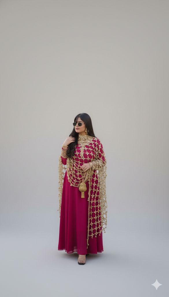 VIRAL DUPATTA ANARKALI
