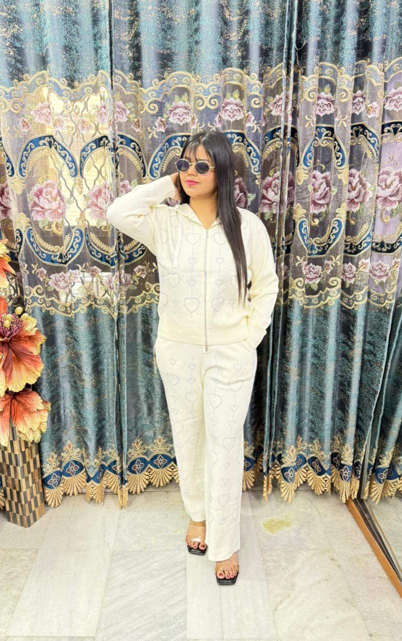 THE HEART KNITTED CO-ORD SET