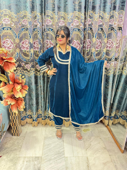 VELVET DESIGNER SUIT