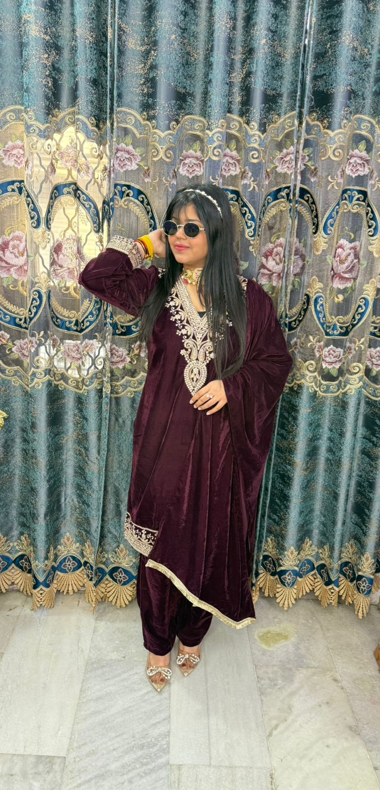 THE SHAHI VELVET SUIT