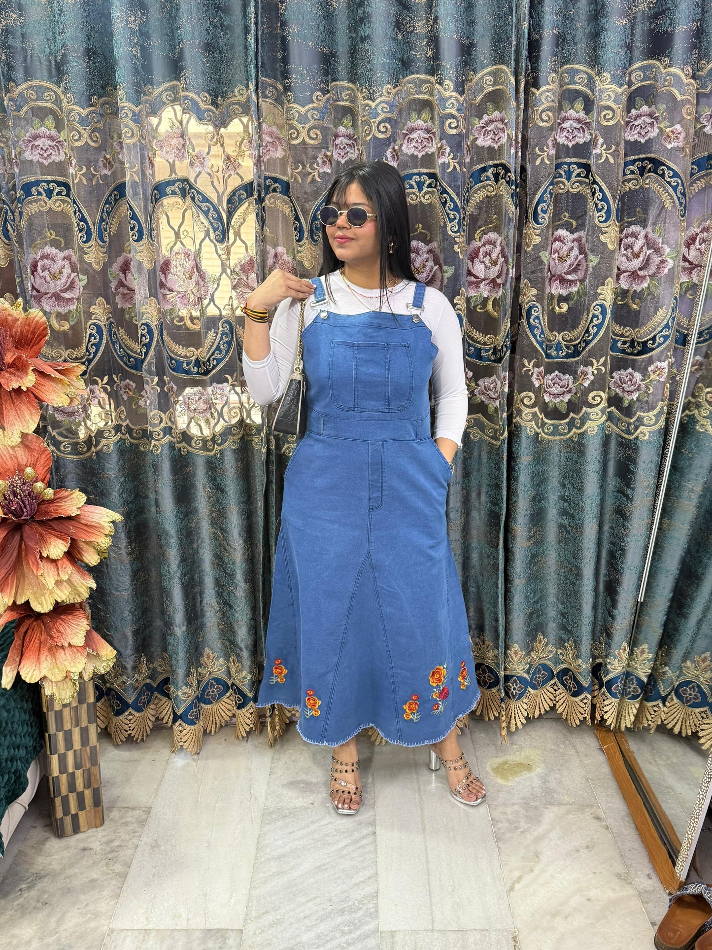DENIM DANGRI DRESS