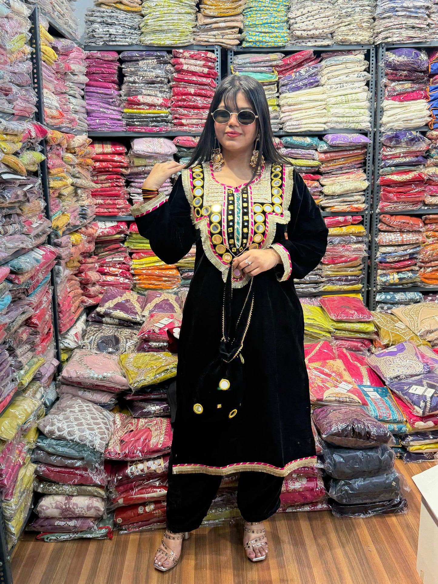 MIRROR POTLI CO-ORD SET