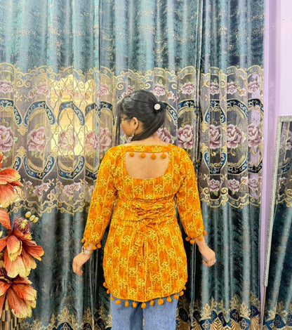 URVASHI BANDHANI SHORT KURTI