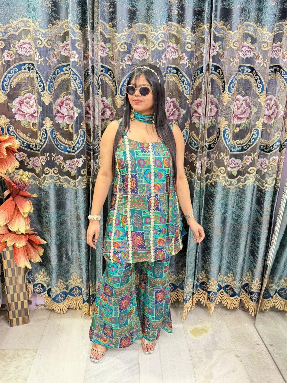 BEAUTIFUL BANARSI MODERN CO-ORD SET