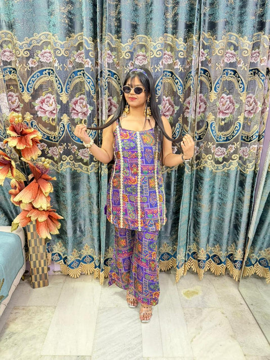 BEAUTIFUL BANARSI MODERN CO-ORD SET