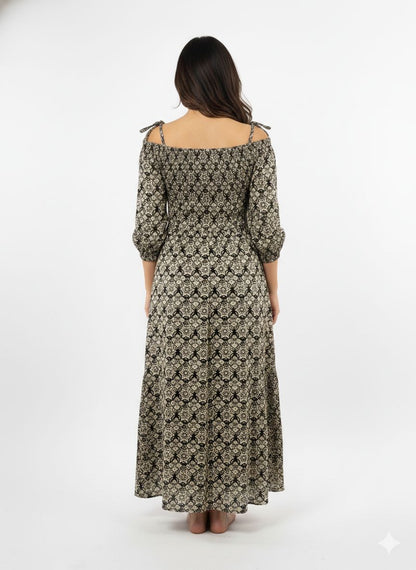 THE RIBBON SMOKE DRESS