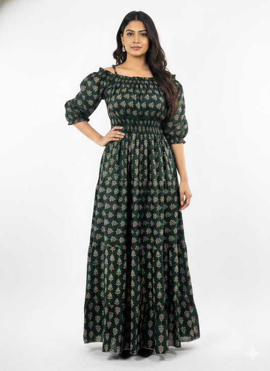 THE RIBBON SMOKE DRESS