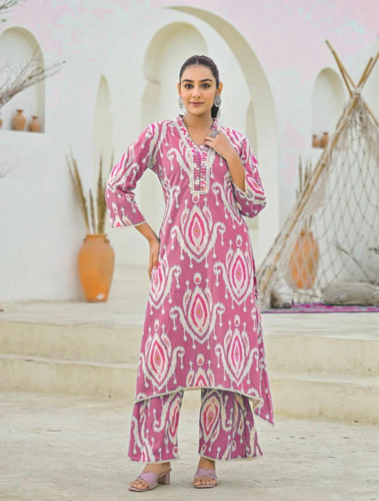 Women’s Pure Cotton Co-Ord Set – Comfortable Everyday Wear