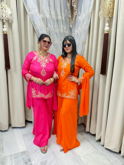 Designer Plazo Suit Set for Women – Elegant & Comfortable