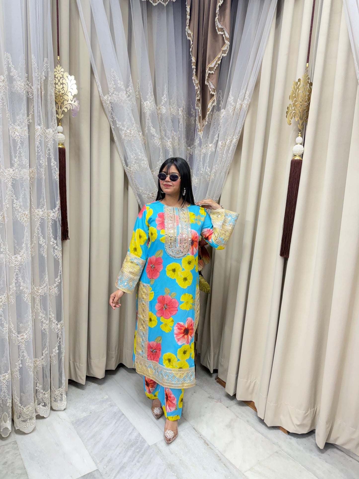 Stylish and designer THE NOOR CORDSET😍