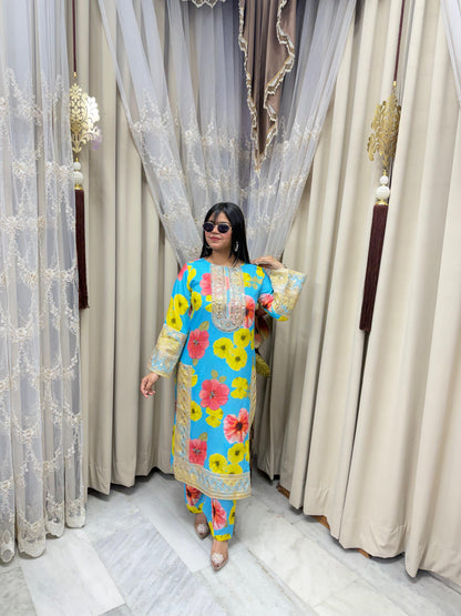 Stylish and designer THE NOOR CORDSET😍