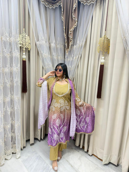 Stylish and designer four  piece set😍