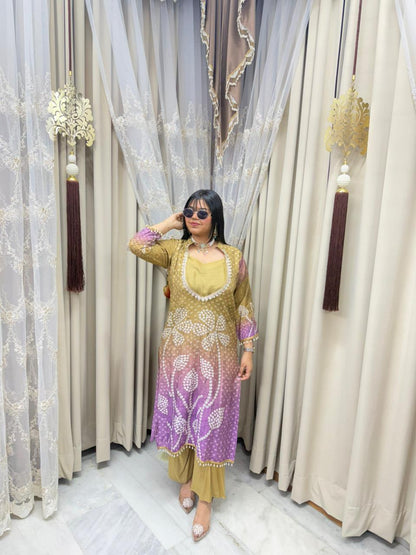 Stylish and designer four  piece set😍